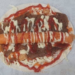 Mix kebab Beef&sausage cheese stuffed M เคบับผสมเนื้อออสเตรเลีย&ไส้กรอกไก่สอดไส้ชีส