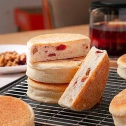 Cranberry Walnut English Muffins