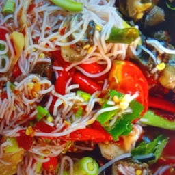 ตำซั่วสกลนครปลาร้า  หรือ ไท