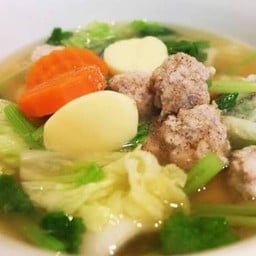 ต้มจืดผักกาดขาวเต้าหู้หมูสับ