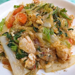 สุกี้แห้งไก่