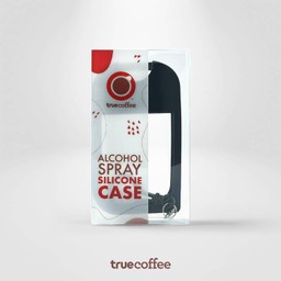 TrueCoffee Alcohol Spray Silicone Case : Black