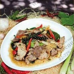 จังโก้หมูชิ้น (กับข้าว)