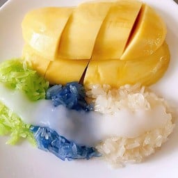 ข้าวเหนียวมะม่วง #ข้าวเหนียวมูน อารมณ์ดี วัดหัวข่วงแก้ว