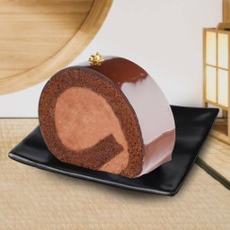 Organic Chocolate Roll ออร์แกนิค ช็อกโกแลต โรล 1 ชิ้น