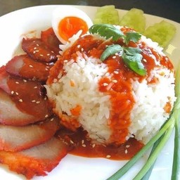 ข้าวหมูแดง