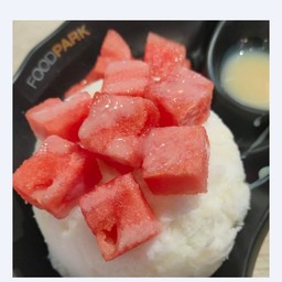 บิงซู แตงโม แน่นๆ  (ท็อปปิ้งฟรีค่ะ)