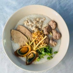 โจ๊กข้าวต้มกระดูกหมูก๋วยจั๊บญวน โจ๊กข้าวต้มซี่โครงกระดูกหมูก๋วยจั๊บญวน