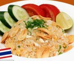 2606.KAO PAT KATIAMข้าวผัดกระเทียม