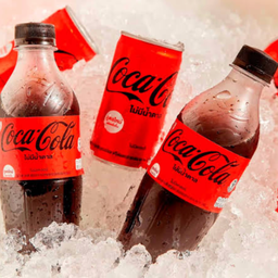 โค้กขวด ไม่มีน้ำตาล 295มล