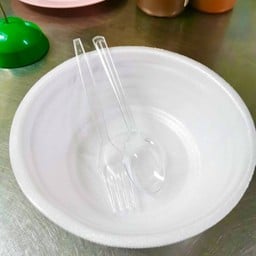 ถ้วยโฟม+ช้อนส้อม1ชุด