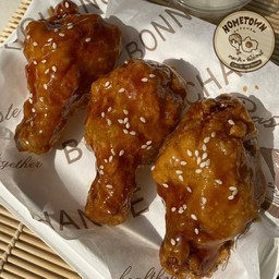 ไก่ทอดเกาหลี ซอยกาลิค (ซอสกระเทียม) 3 น่อง
