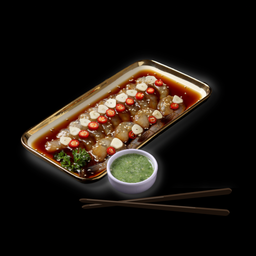 กุ้งดองซีอิ๊วเกาหลี +น้ำจิ้มซีฟู้ด