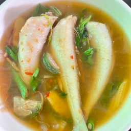 แกงป่าปลาเห็ดโคน