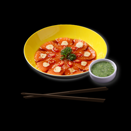 Salmonดองซีอิ๊วเกาหลี +น้ำจิ้มซีฟู้ด