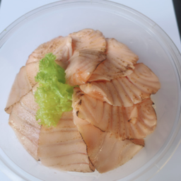 SALMON ABURI DON &SOUP