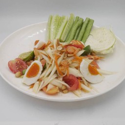 ตำไทยไข่เค็ม