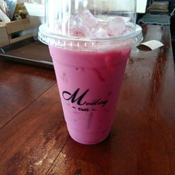 ชานมกุหลาบ เย็น