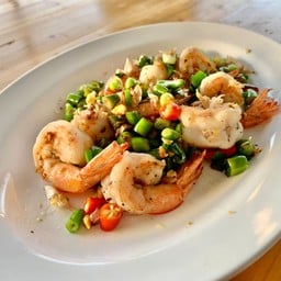 กุ้งคั่วพริกเกลือ