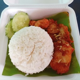 ข้าวไก่ทอด