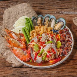 จี๊ดส์ SEAFOOD ยำและส้มตำทะเล สาขานครปฐม