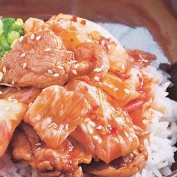 ข้าวหน้าหมูเกาหลี