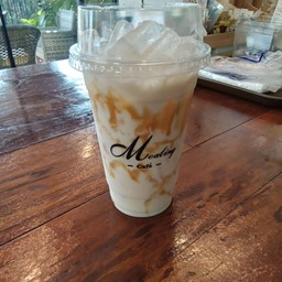 นมสดคาราเมล เย็น