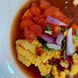 ข้าวโพด+ไข่แดงเค็ม