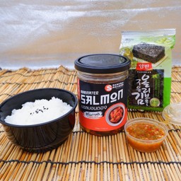 SET แซลมอนดองซีอิ๊วเกาหลี