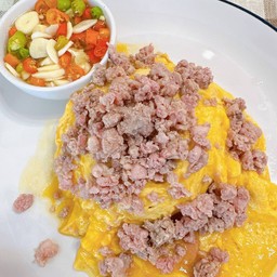 ข้าวไข่ข้นหมูสับ