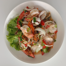 ยำรวมมิตรทะเล