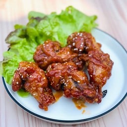ไก่ทอด ซอสเกาหลี 5 ชิ้น