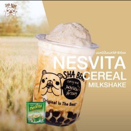 นมหมีปั่นเนสวีต้าซีเรียล(Nesvita Cereal Milkshake)