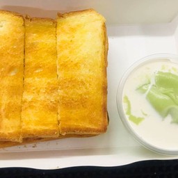 ขนมปังปิ้งสติ๊ก-จิ้มสังขยา