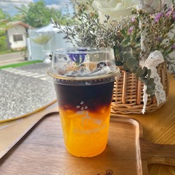 อเมริกาโน่น้ำส้มสด