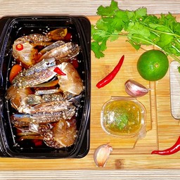 Long du Yang (ลองดูยัง) กุ้งดอง-แซลมอนดองซีอิ๊วเกาหลี หมูย่างเกาหลี