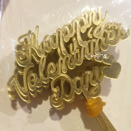 ป้าย Happy valentines day (เล็ก)