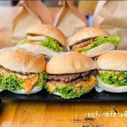 เบอร์เกอร์ดับเบิ้ล ไก่เนื้อ