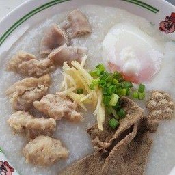 โจ๊กหมูเด้ง+ตับ