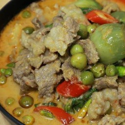 แกงเขียวหวานเนื้อ(Green Curry With Beef)