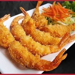 กุ้งชุปแป้งทอด