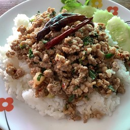 ข้าวลาบหมู