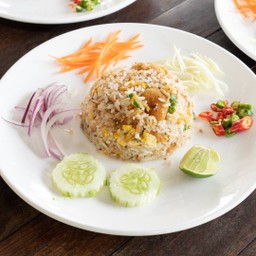 ข้าวผัดกากหมู