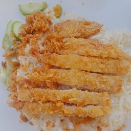 ข้าวมันไก่ทอด