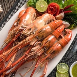 กุ้งนึ่ง 1000g