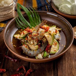 เกาเหลาลาวกุ้งสด