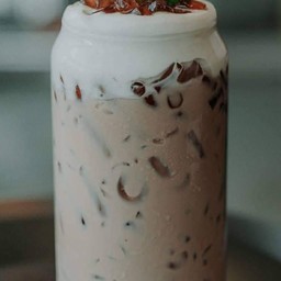 ชานมผสมเยลลี่