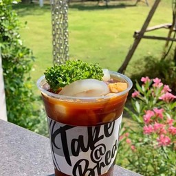 กาแฟเต้าทึงน้ำลำไย