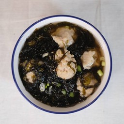 สาหร่ายเต้าหู้หมูสับ