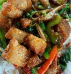 อ้อ อาหารตามสั่ง ตลาดบางโฉลง